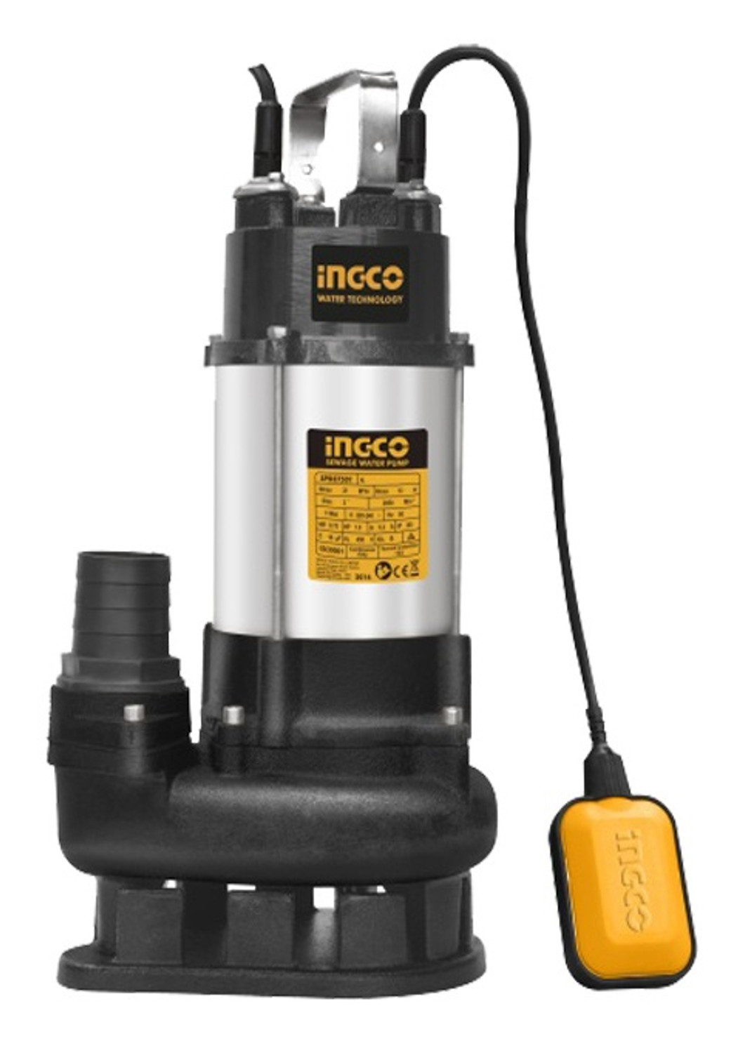 Submersible Sewage Water Pump 1HP INGCO